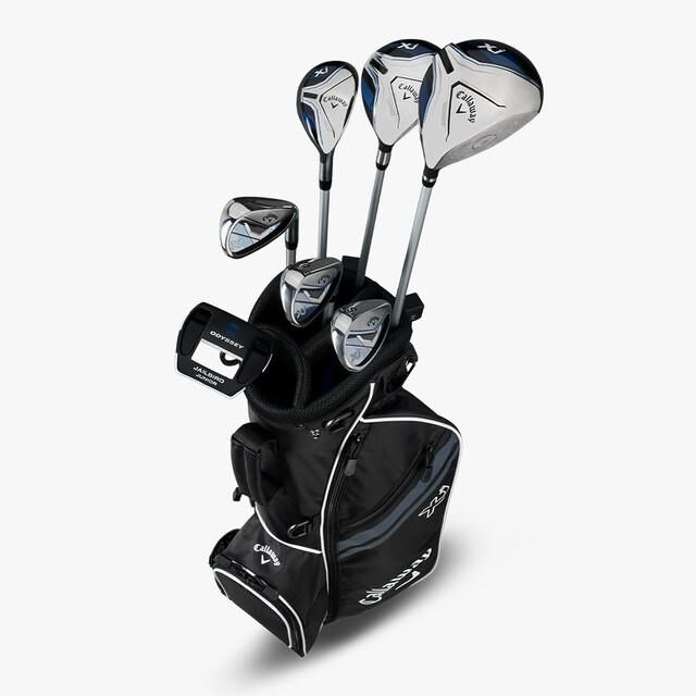 Callaway XJ-3 8PC golfowy zestaw dziecięcy, 137+cm, lewy