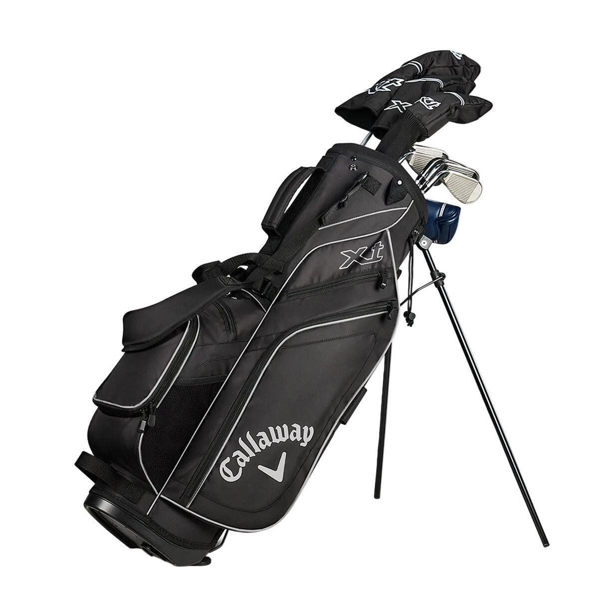Callaway XT 11PC Black golfowy zestaw dziecięcy, 147-175cm, lewy