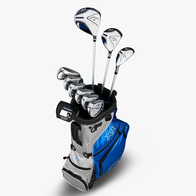 Callaway XT 11PC Blue golfowy zestaw dziecięcy, 147-175cm