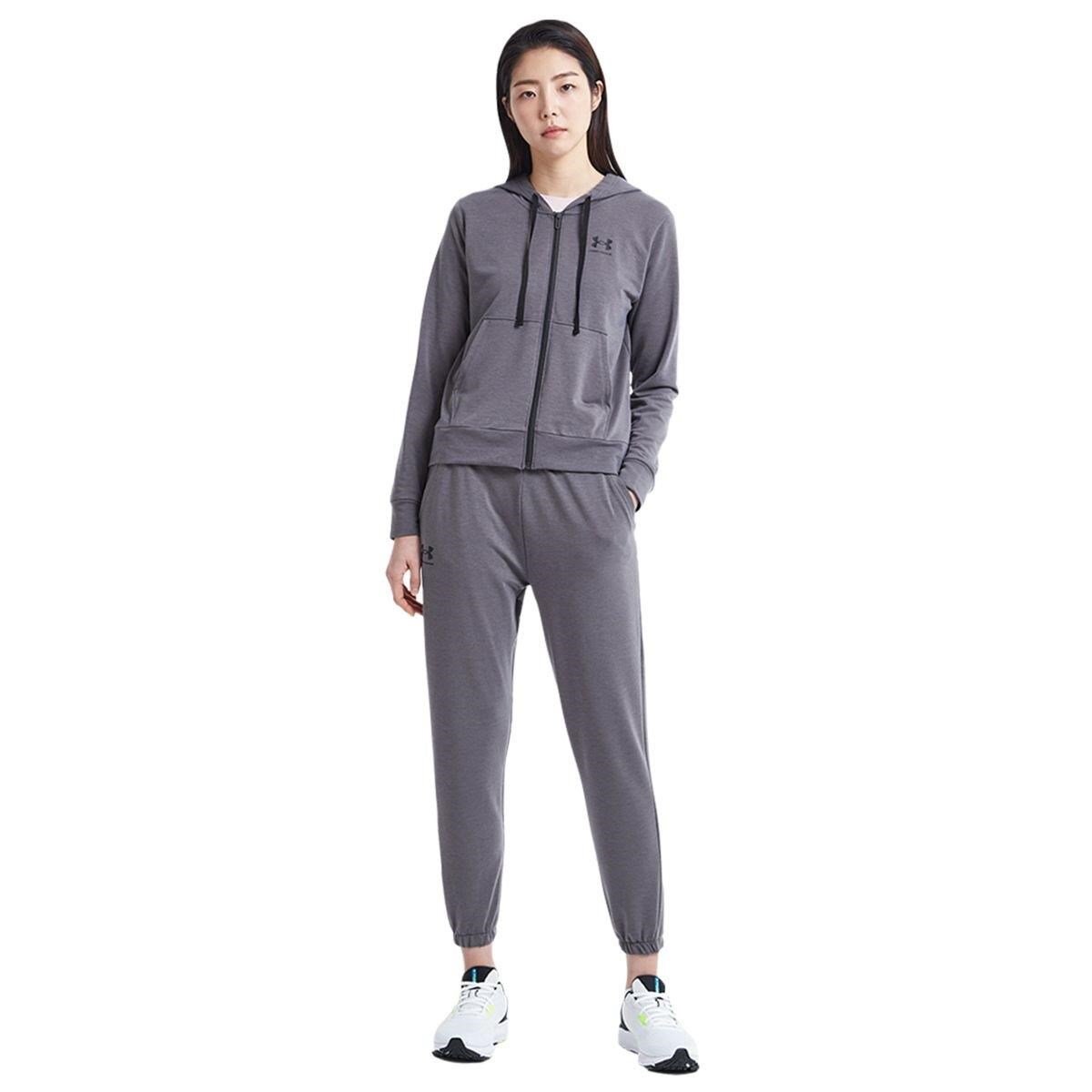 Under Armour Rival Terry Jogger damskie spodnie dresowe, szare