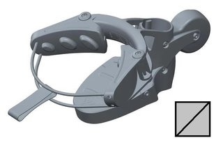 Big Max IQ+ Lower Bag Holder zapasowy dolny uchwyt na bag, biały