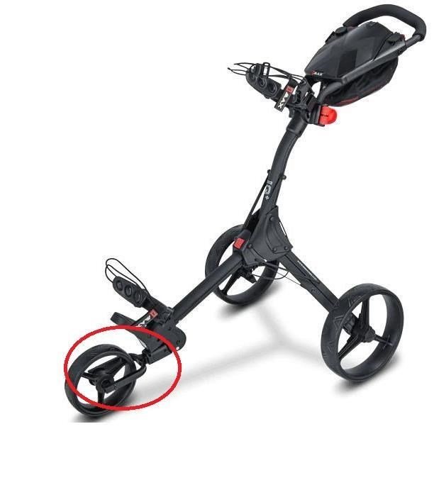 Big Max IQ+ Front Fork przedni widelec zamienny, czarny