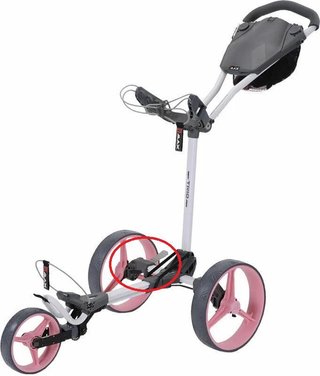 Big Max Foot Brake Blade Trio/Quattro zapasowy hamulec nożny, różowy