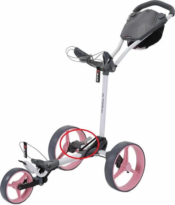 Big Max Foot Brake Blade Trio/Quattro zapasowy hamulec nożny, różowy
