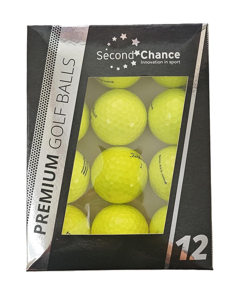 Titleist AVX Grade A Lake, 12szt., żółte