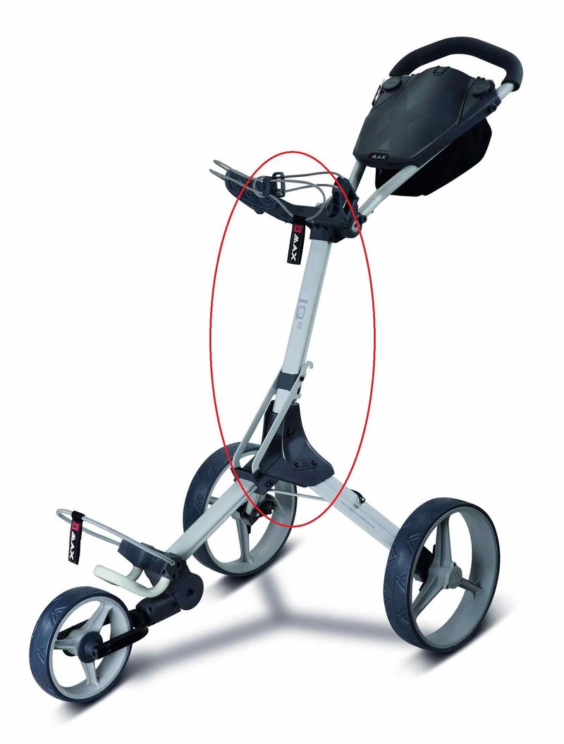 Big Max górna rama do modeli IQ2 / IQ2 360, szara