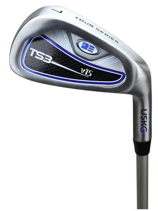U.S. Kids Golf TS3-51 (130 cm) V15 iron dla juniora, grafit