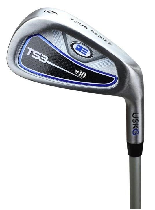 U.S. Kids Golf TS3-57 (145cm) WT10 iron dla juniora, grafit
