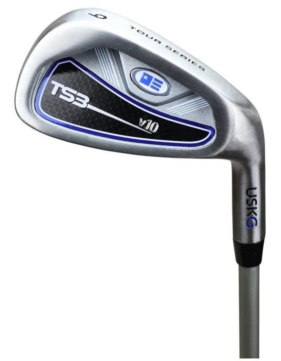 U.S. Kids Golf TS3-57 (145cm) WT10 iron dla juniora, grafit