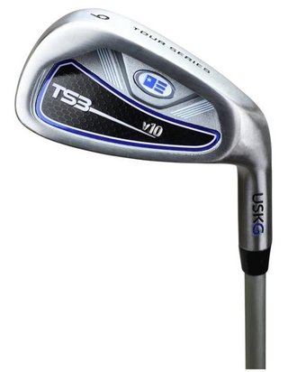 U.S. Kids Golf TS3-57 (145cm) WT10 iron dla juniora, grafit