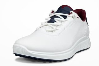 Ecco S-Casual męskie buty golfowe, biało/granatowe