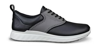 Ecco S-Casual męskie buty golfowe, czarno/szare
