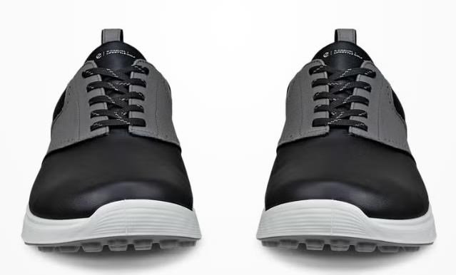 Ecco S-Casual męskie buty golfowe, czarno/szare
