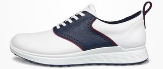 Ecco S-Casual męskie buty golfowe, biało/granatowe