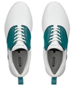 Ecco S-Casual męskie buty golfowe, white/baygreen
