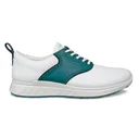 Ecco S-Casual męskie buty golfowe, white/baygreen