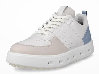 Ecco Golf Street 720 damskie buty golfowe, gravel/white/dusty blue