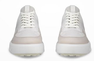 Ecco Golf Street 720 damskie buty golfowe, gravel/white/dusty blue