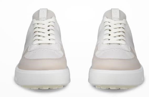 Ecco Golf Street 720 damskie buty golfowe, gravel/white/dusty blue