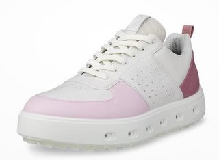 Ecco Golf Street 720 damskie buty golfowe, white/blush/blossom rose