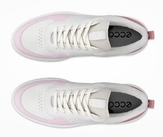 Ecco Golf Street 720 damskie buty golfowe, white/blush/blossom rose