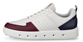 Ecco Street 720 męskie buty golfowe, dark ruby/white/marine