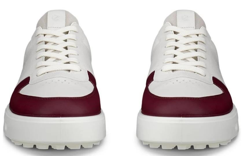 Ecco Street 720 męskie buty golfowe, dark ruby/white/marine