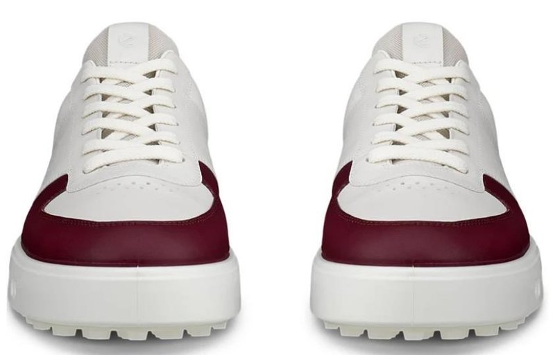 Ecco Street 720 męskie buty golfowe, dark ruby/white/marine