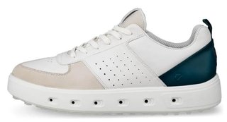 Ecco Street 720 męskie buty golfowe, gravel/white/baygreen