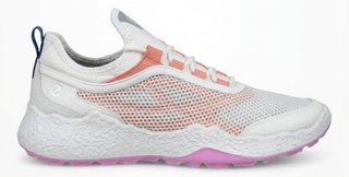 Ecco Biom H5 damskie buty golfowe, white/burnt coral