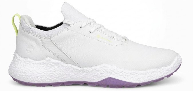 Ecco Biom H5 damskie buty golfowe, white/lavender mist
