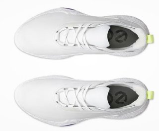 Ecco Biom H5 damskie buty golfowe, white/lavender mist