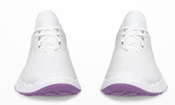Ecco Biom H5 damskie buty golfowe, white/lavender mist