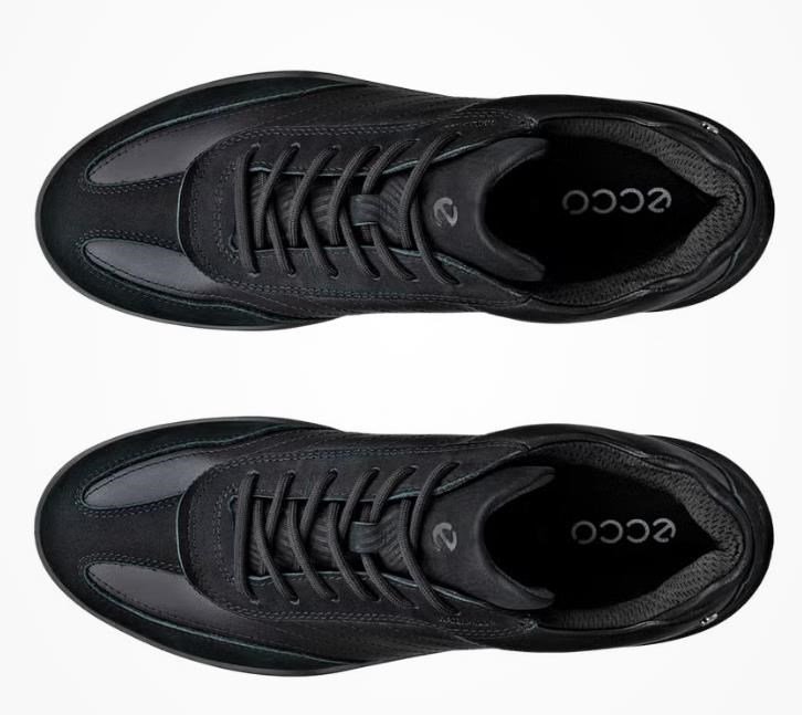 Ecco Street Vibe damskie buty golfowe, czarne
