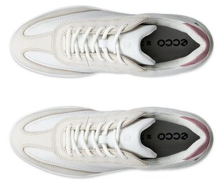 Ecco Street Vibe damskie buty golfowe, limestone/white/blush