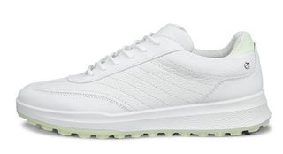 Ecco Street Vibe damskie buty golfowe, shadow white/lime cream