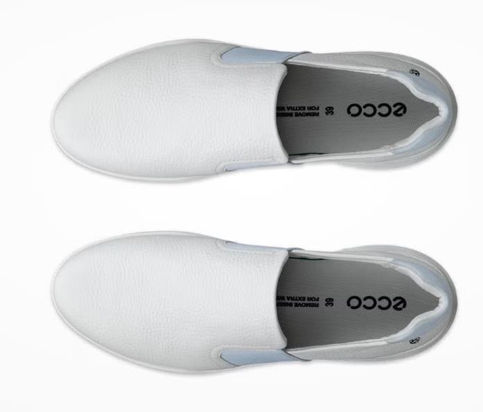 Ecco Street Vibe damskie buty golfowe, white/air