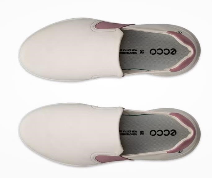 Ecco Street Vibe damskie buty golfowe, limestone/blush
