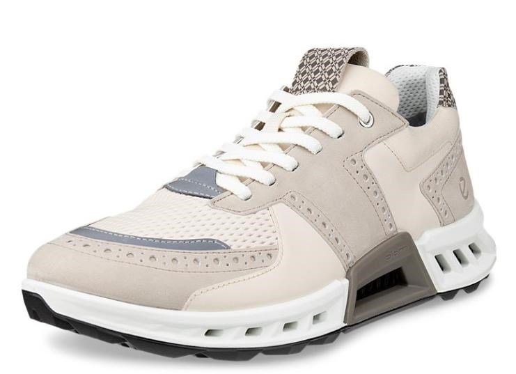 Ecco Biom C4 męskie buty golfowe, pure cashmere/limestone/dark clay