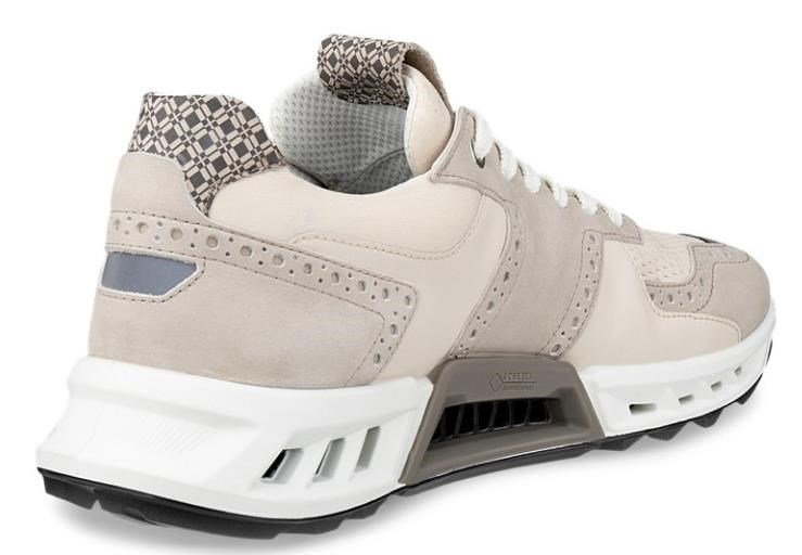 Ecco Biom C4 męskie buty golfowe, pure cashmere/limestone/dark clay