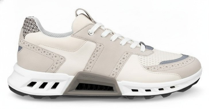 Ecco Biom C4 męskie buty golfowe, pure cashmere/limestone/dark clay