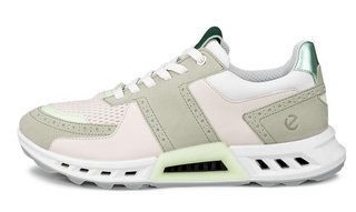 Ecco Biom C4 damskie buty golfowe, tea/limestone/matcha metallic