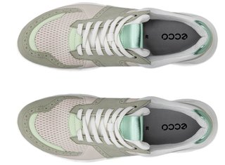 Ecco Biom C4 damskie buty golfowe, tea/limestone/matcha metallic