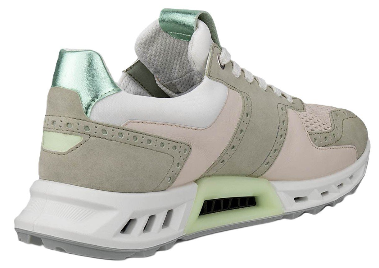 Ecco Biom C4 damskie buty golfowe, tea/limestone/matcha metallic