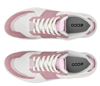 Ecco Biom C4 damskie buty golfowe, blush/white/old rose metallic