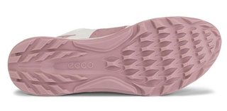 Ecco Biom C4 damskie buty golfowe, blush/white/old rose metallic