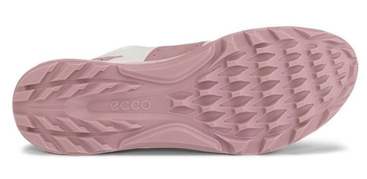 Ecco Biom C4 damskie buty golfowe, blush/white/old rose metallic
