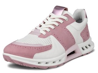 Ecco Biom C4 damskie buty golfowe, blush/white/old rose metallic
