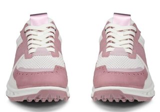 Ecco Biom C4 damskie buty golfowe, blush/white/old rose metallic