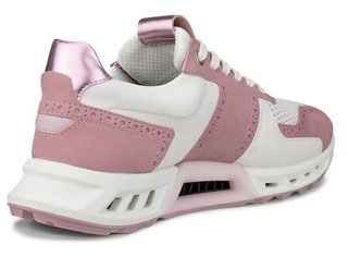 Ecco Biom C4 damskie buty golfowe, blush/white/old rose metallic
